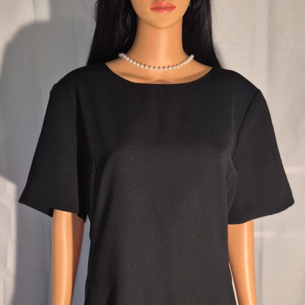 J.G. Hook Long black dress in size 18W - Picture 10 of 16